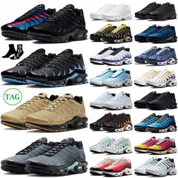 tn plus running shoes for men women tns Tiffany Blue Unity Berlin Triple Black Gold Bullet Midnight navy Brazil Hype Blue mens trainers outdoor sports sneakers T5