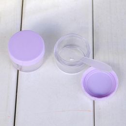 Storage Bottles Mini 15g Durable Refillable Contact-Lens Box Bottle Empty Dispenser Reusable For Outdoor