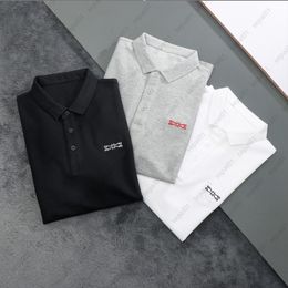 Mens Polos Shirt Designer T Shirts Summer Polo Tops Print Tshirts Unisex Streewears Short Sleeves M-3XL