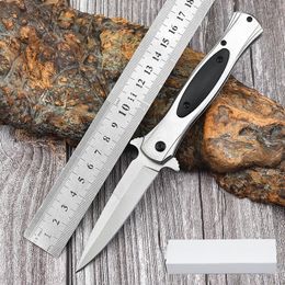 Tactical Folding Knife Outdoor Stainless Steel Camping Knife Hunting Pocket Survival EDC Tool Cutter Utility