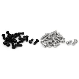 Hand Tools 40 Pcs Hex Socket Button Head Screws 20 M6 X 16Mm & 14Mm