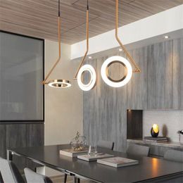 Pendant Lamps Novel LED Lamp Bedroom Bedside Restaurant Light Lighting Modern Designer Lamparas De Techo ColgantePendant