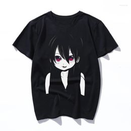 Men's T Shirts Cute Anime Shirt Women Men Kawaii T-shirt Womens Mens Short Sleeve Graphic Printed Tees Harajuku Girls Bla Tops