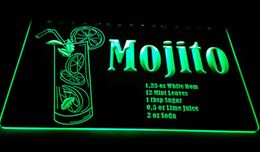 LD0043 LED Strip Lights Sign Mojito Beer Drink Bar 3D Engraving Free Design Wholesale Retail