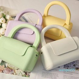 Evening Bags Women Toto Bag Bucket PVC Hasp HARD Solid Korean Sweet Shoulder Handbag Pures And Crossbody Girls