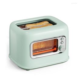 Bread Makers KL Automatic Electric Toaster Sandwich Maker Visualize Window Baking Machine 2 Slices Slot Grill Oven Breakfast