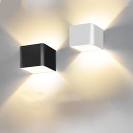 Wall Lamp Modern Minimalist Interior Decoration Lighting Aluminium Sconce Bedroom Living Room Shop LED Light