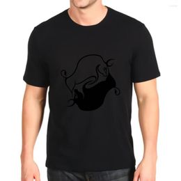 Men's T Shirts Print T-shirt O-neck Chinese Zodiac Horoscope 2023 Year Of The Ox Custom Made Short-sleeved Cotton Top Mens Fashion