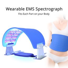 Beauty Items Flexible EMS 7 Colours Led Light Therapy Belt for Whole Body Skin Care, Red Light Therapy At Home