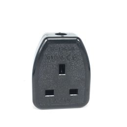 Sockets Black Copper 13A 250V British standard universal electrical AC adaptor socket UK BS1363 Travel home wiring female socket Z0327