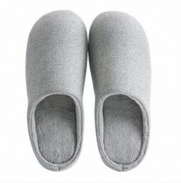 Men Slippers Sandals White Grey Slides Slipper Mens Soft Comfortable Home Hotel Slippers Shoes Size 41-44 five X1VY#