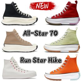 2023 Converses Platform Herren Freizeitschuhe Designer Canvas Sneakers Run Star Hike Schuh Chucks All Star 70 AT-CX Hi Legacy mem Damen Taylors Boots Fashion Trainer