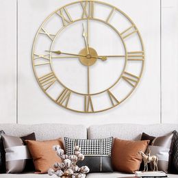 Wall Clocks Nordic Creative 3d Clock Living Room Dining Bedroom Fashion Reloj De Pared Modern Design Home Decor Metal