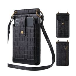 Shockproof Cross-body Wallet Cell Phone Cases For Apple 14 IPhone 13 12 Promax 11 Mobile Phone Full Protective Cover PU Leather Card Pocket With Strap Card Holder Cover