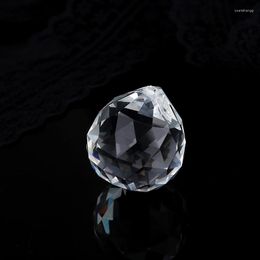 Chandelier Crystal 20MM/30MM/40MM 1 Piece K9 Prism Glass Lamp Hanging Ball Faceted Trimmings Suspension For Door Curtains