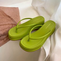 Slippers Clip-toe Causal Flats Women Slippers New Trend Beach Flip-flops Shoes 2023 Summer Fashion Ladies Slingbacks Sandals Women Slides G230328