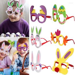 Sunglasses Frames 1Pcs Kawaii Easter Glasses Accessories Cute Cartoon Egg Goggle Frame For Boys Girls Novelty Costume Party Decor