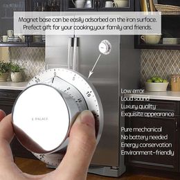 Kitchen Timers Kitchen Cooking Timer With Magnet Manual Loud Alarm Sound Home Baking Washing Mechanical 60 Minutes Countdown Timers JS22 230328