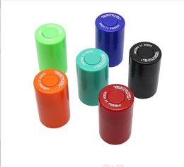 Smoking Pipes Sealed storage jar multifunctional plastic press storage bottle convenient ashtray wholesale