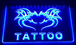 LS0013 LED Strip Lights Sign Tattoo Open 3D Engraving Free Design Wholesale Retail