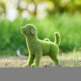 Garden Decorations Decoration Outdoor Accessories Kawaii Puppy Sculptures & Figurines Home Decor Resin Ornaments Cute Animal Statue Gift