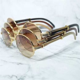 Top Luxury Designer Sunglasses 20% Off Retro Brand Name Wooden Men es Driving Shades Mens Wood Vintage Sunglass Unisex GlassesKajia