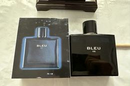 64 Men Perfume BLUE Anti-Perspirant Deodorant Spray EDP 100Ml Body Mist 3.4 Fl.Oz Long Lasting Scent Fragrance Natural Male Cologne Good Smell