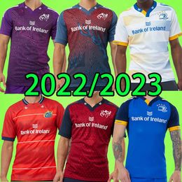 2022 2023 Munster City Rugby Jersey Leinster League Jerseys seleção nacional Tribunal de casa 22 22 23 camisa pólo alemão t-shirt cam camisas Irlanda