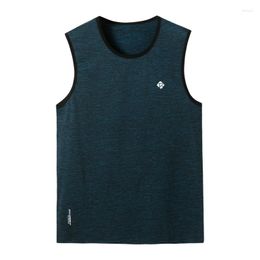 Men's T Shirts 5XL 6XL 8XL 7XL Plus Size Sleeveless Men Brand Clothing Fashion Letter T-shirt Male Cotton Casual Shirt