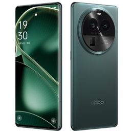 Original Oppo Find X6 Pro 5G Mobile Phone Smart 12GB RAM 256GB ROM Snapdragon 8 Gen2 NFC 50MP AI IMX709 Android 6.82" Curved Display Fingerprint ID Face 5000mAh Cell Phone