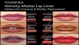 Waterproof makeup pencil professional matte ladies charming lip liner repair lipstick portable tool silky beauty eyeliner 12 color8743681