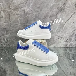 Mens women autumn new Casual Shoes leather color matching small fragrance thick sole sneakers female leisure father shoes