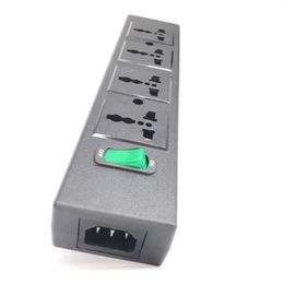 Sockets 4 Ways PDU Strip Universal Strip with overload protector 4 Port Socket Outlet extend with Circuit Breaker Switche Z0327
