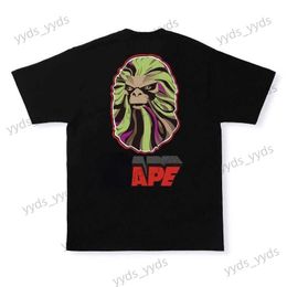 Men's T-Shirts APE HEAD TEE #1 Ape Man Small Label Back Letter Ape Head Men's T-Shirt Japan T230328