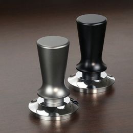 Tampers 51 53 58mm Calibrated Pressure Tamper for Coffee and Espresso 304 Stainless Steel with Spring Base Horizontal Tool Barista 230327