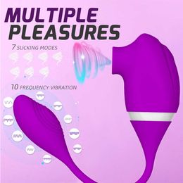 New Powerful g Spot Vibrators for Woman Clitoris Sucker Stimulator Vibrator Female Massager Vibrating Love Egg Sexy Toys for Adult 1 230316