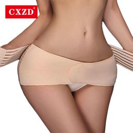 Waist Support CXZD Women Corset Shaper Slimming Buttocks Belt Belly Sheath Modeling Strap Workout Reductive Girdle Compression Trimmer