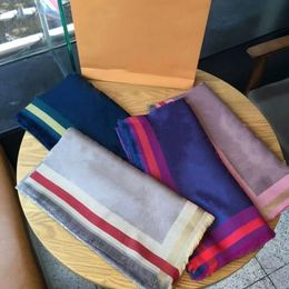 Top-Kaschmirschal, bunter Jacquard-Schal. Weicher, ultralanger, luxuriöser quadratischer Schal für Damen, modischer, garngefärbter Schal, 140/140 cm