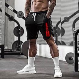 Men's Shorts Muscleguys Gym Shorts Men Mesh Short Trousers Sports Joggers Shorts bodybuilding Sweatpants Fitness Men Workout Acitve Shorts 230328