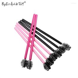 Makeup Brushes 50/100pcs Disposable Eyelash Brush Comb Mascara Wands Eye Lashes Extension Individual Applicator Women Beauty ToolsMakeup Har