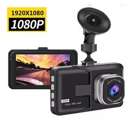 Videocamere Dash Camera a grande schermo 3 pollici Full Hd 1080p Dashcam Accessori per auto portatili Dvr Videoregistratore universale per cam