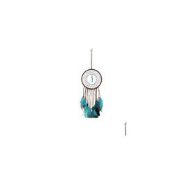 Novelty Items India Retro Colorf Feather Dream Catcher Wind Chimes Hanging Dreamcatcher Christmas Party Home Decoration 5 Dh9Mv