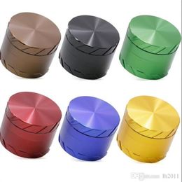 Smoking Pipes A New Type of 63MM Smoke Grinder with Four-Layer Aluminum Alloy Diameter for Tire