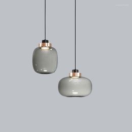 Pendant Lamps Glass Small Droplight Of Contemporary And Contracted Restaurant Study Bedroom Adornment The Head A Bed