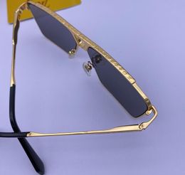 Louis Vuitton EVIDENCE METAL SQUARE SUNGLASSES Z1584U