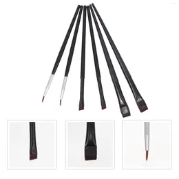 Makeup Brushes Brush Eyeliner Eye Thin Set Angled Winged Practical Eyebrow Tool Wand S Girl Eyeshadow Lip Fine Point Liner