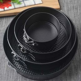 Pans Non-Stick Metal Baking Mould Stainless Steel Round Cake Tray Tool Detachable Base Supplies Kitchen Tools
