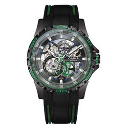 New Automatic Hollowed Out Female Designer Mechanical Watch Waterproof Luminous Men Casual Fashion Watch Gift Watch