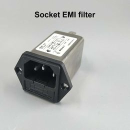 Socket input module IEC AC power socket with EMI Philtre fuse 6A 115 V250 V 50 HZ60 Hz Z0327