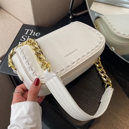 Evening Bags Soft Shoulder Side Chain Underarm Bag For Women 2023 Spring Trend Fashion Design Small Cloth Tote Female Handbags And Purse
